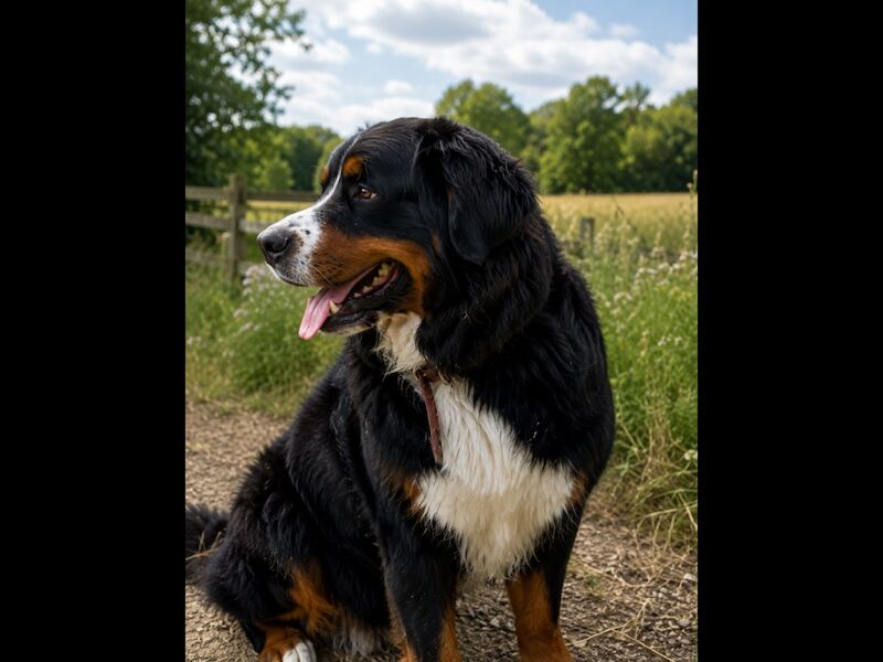KC registered Bernese mountain dog for stud 